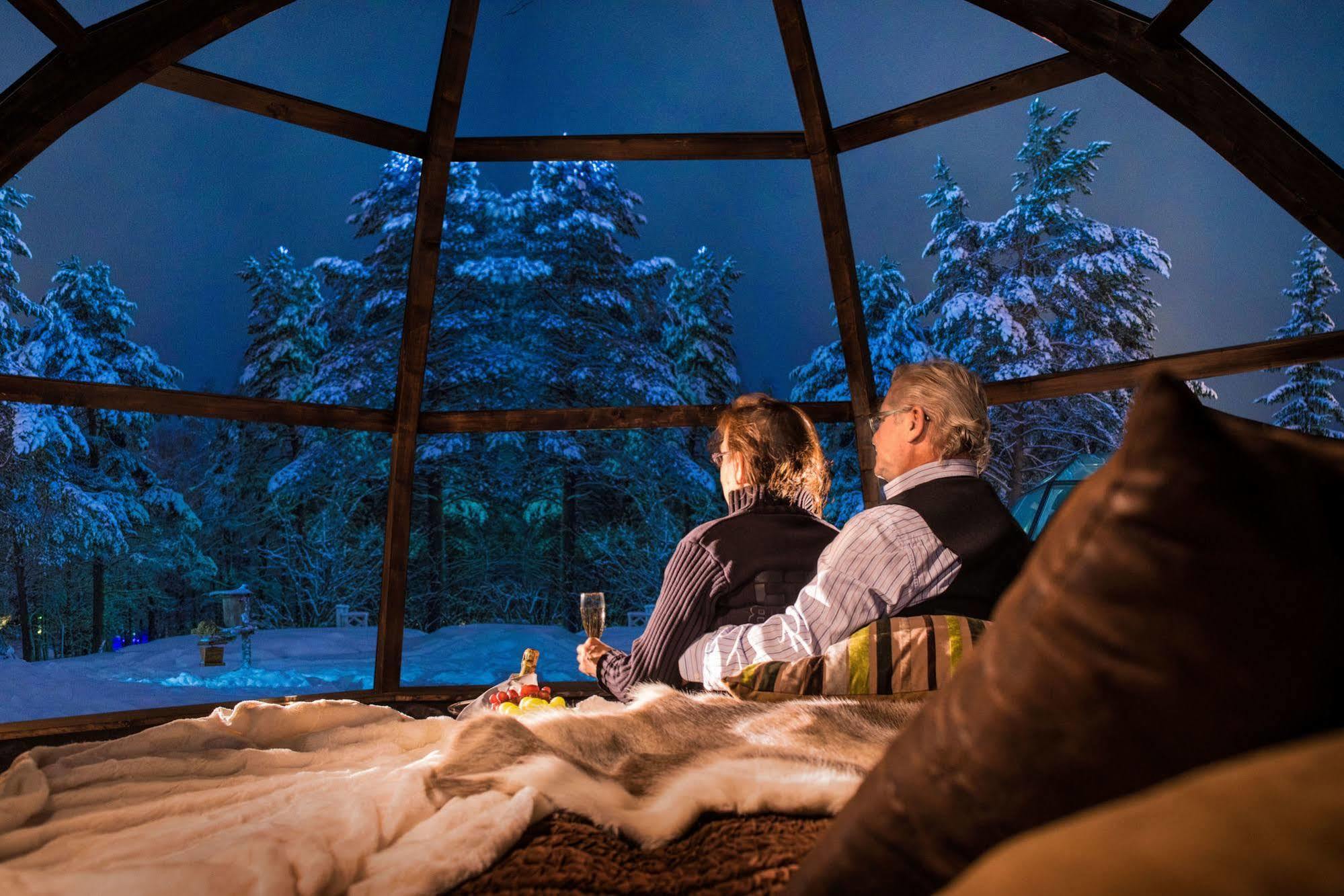 Lapland Northern Lights Hotel Ilveslinna رانوا المظهر الخارجي الصورة